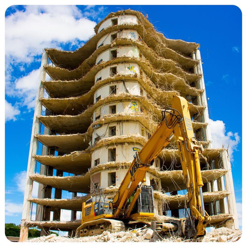 14 stories of demolition in Madison