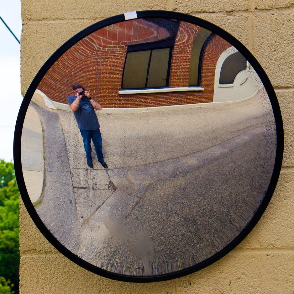 I won't be home no more (A mirror self-portrait)