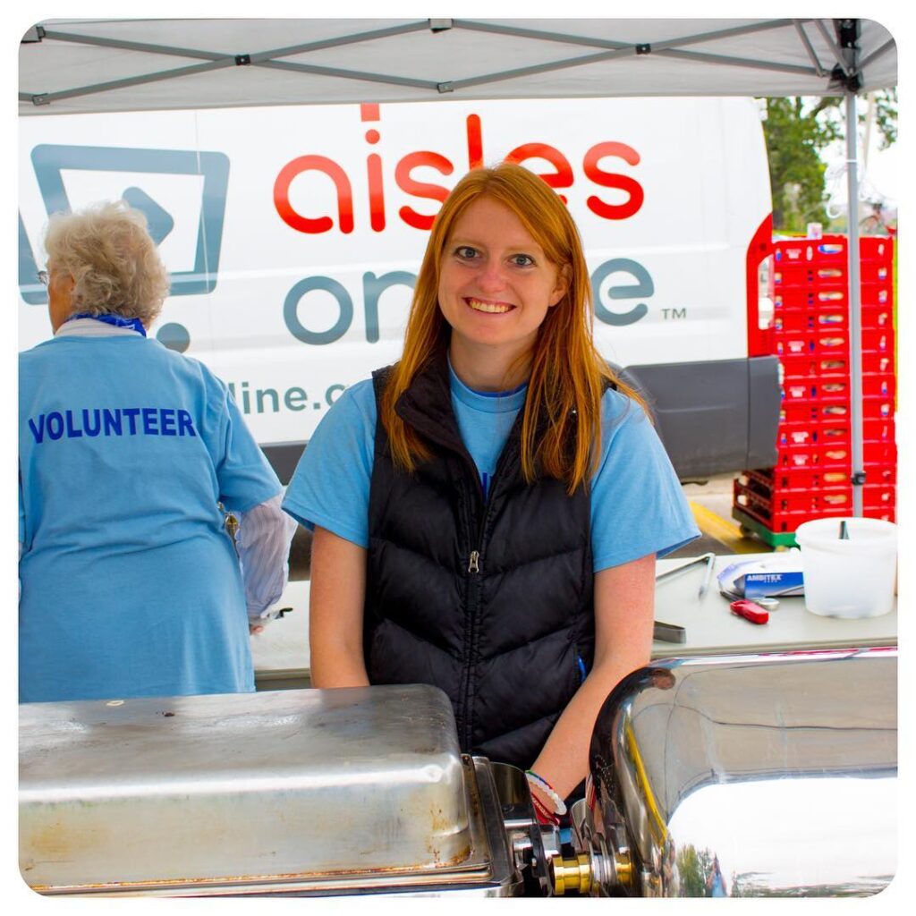 This pharmacy student volunteered at the NAMIWalks 2016 charity event in Madison.