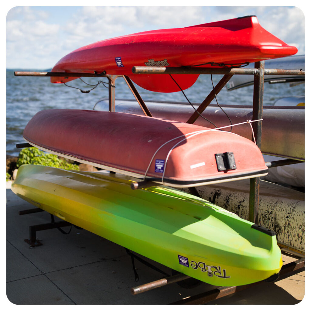 Watercraft at James Madison Park