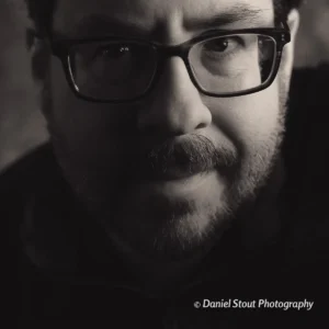 Daniel Stout, self portrait