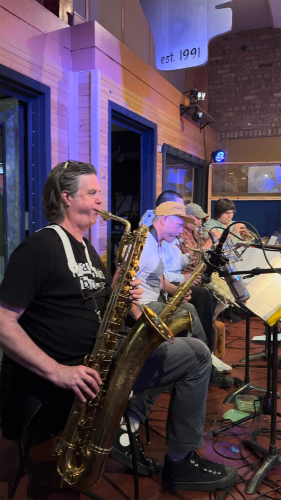 Hanging out with ASTRO and Anders Svanoe at Audio for the Arts in Madison, WI
